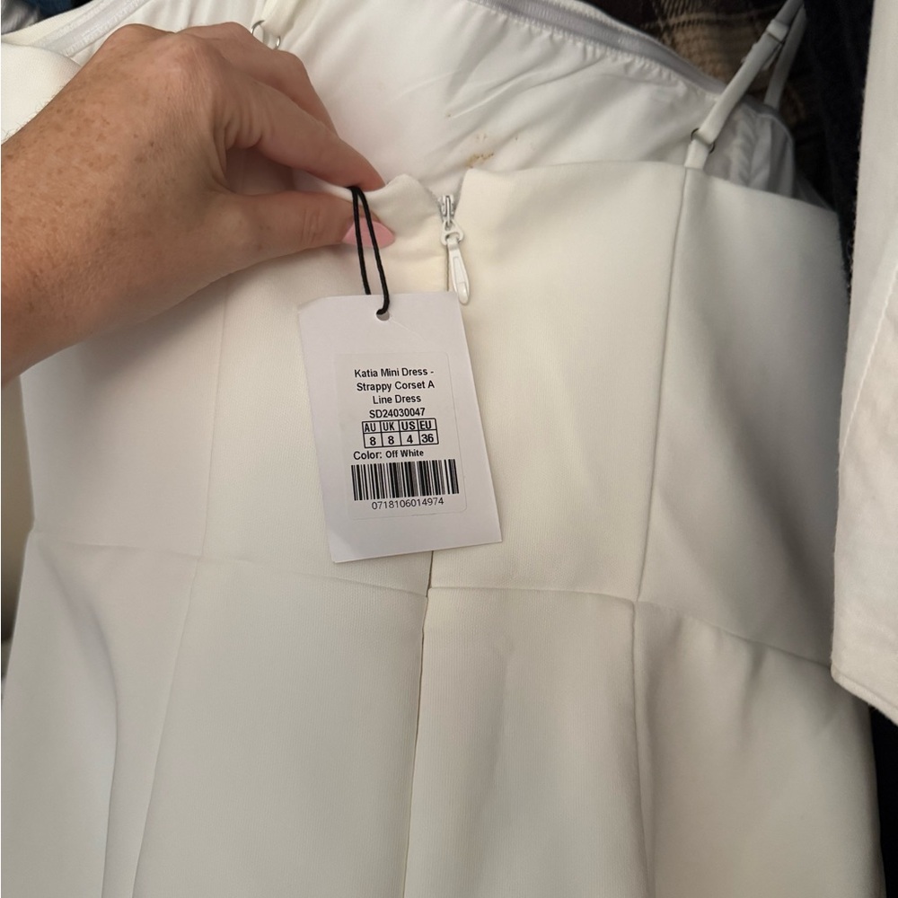 Showpo White Mini Dress